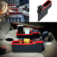 Buzunar organizator auto cu ventilator si suport pahar - imagine 5