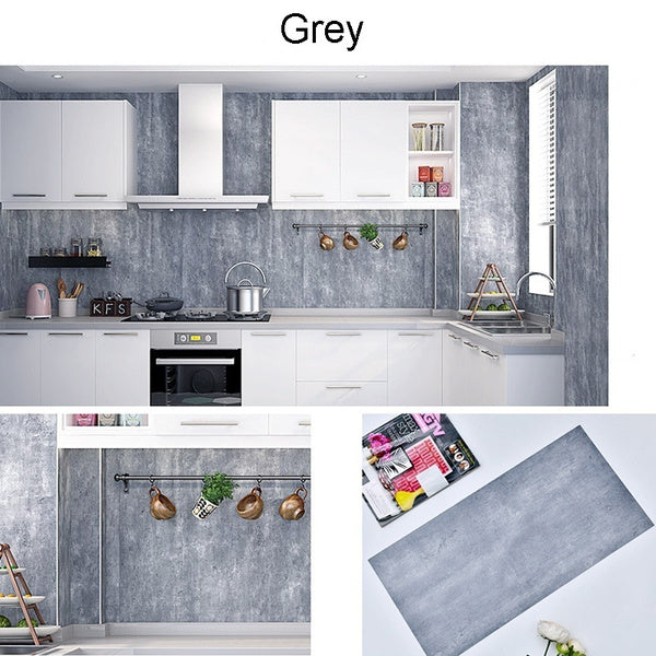 Placa autoadeziva pentru pardoseala sau perete tip marmura, impermeabila, 60x30cm