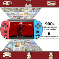 Consola jocuri portabila X7, display 4.3 inch, TV-Out, 10000 jocuri - imagine 5