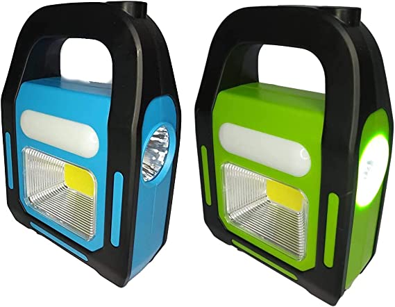 Lanterna solara COB LED portabila pentru camping