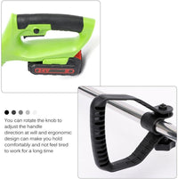 Motocoasa electrica 48V, 4000 mAh, 18000 RPM, cu acumulatori - imagine 5