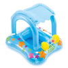 Colac gonflabil pentru copii, cu protectie pentru soare, model masina, Baby Float