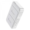 Baterie externa, compatibila MagSafe, Magnetica, Wireless, 10000mAh, suport pliabil, transparenta, HOCO Q10A