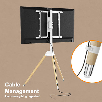 Suport TV rotativ, tip trepied, pentru podea, TV 32-60 inch