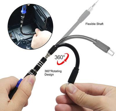 Set surubelnita cu 138 piese, biti otel, maner ergonomic