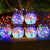 Lampa solara cu LED model glob 11.5 x 14 x 8 cm