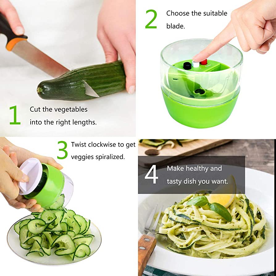 Razatoare Spiral Slice 5 in 1, pentru taiere tip spirala