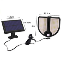 Lampa solara 90 LED, senzor de miscare, telecomanda - imagine 7