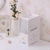 Mini organizator suport cosmetice, farduri, PVC 27 x 20 x 12cm