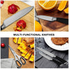 Set de bucatarie Priority Chef cu foarfeca, pila si suport, otel inoxidabil, 8 piese
