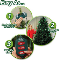 Instalatie de brad cu telecomanda si 64 de lumini Tree Dazzler - imagine 4