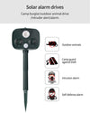 Aparat ultrasonic anti animale cu blitz, ultrasunete, alarma sonora, animale salbatice, caini jderi, vulpi, rozatoare, senzor de miscare
