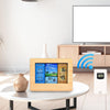 Statie meteo wireless cu senzor extern, LCD color, alarma, calendar, fazele lunii