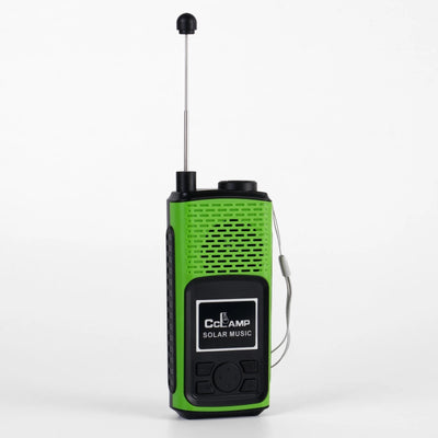 Radio portabil cu lanterna CcLamp CL-601, alimentare duala solar si retea