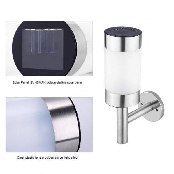 Lampa solara ecologica cu senzor de lumina, 25 x 14.5 cm - Tenq.ro