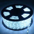 Instalatie tip furtun luminos LED 100m, cu joc de lumini, diverse culori, 2 alimentatoare