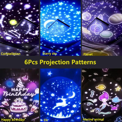 Lampa glob pamantesc 2 in 1 cu proiectie si realitate augumentata