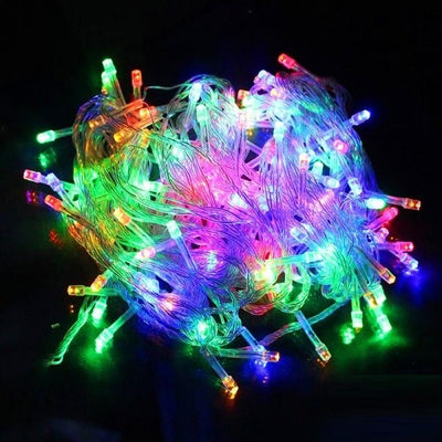 Instalatie pentru brad sau decoratiuni interioare, 100 led