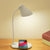 Lampa LED de birou cu functie de incarcare wireless pentru telefoane