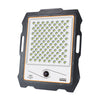 Proiector LED cu panou solar si senzor miscare, 100W-600W, 82-324 LED-uri, lumina alba, telecomanda