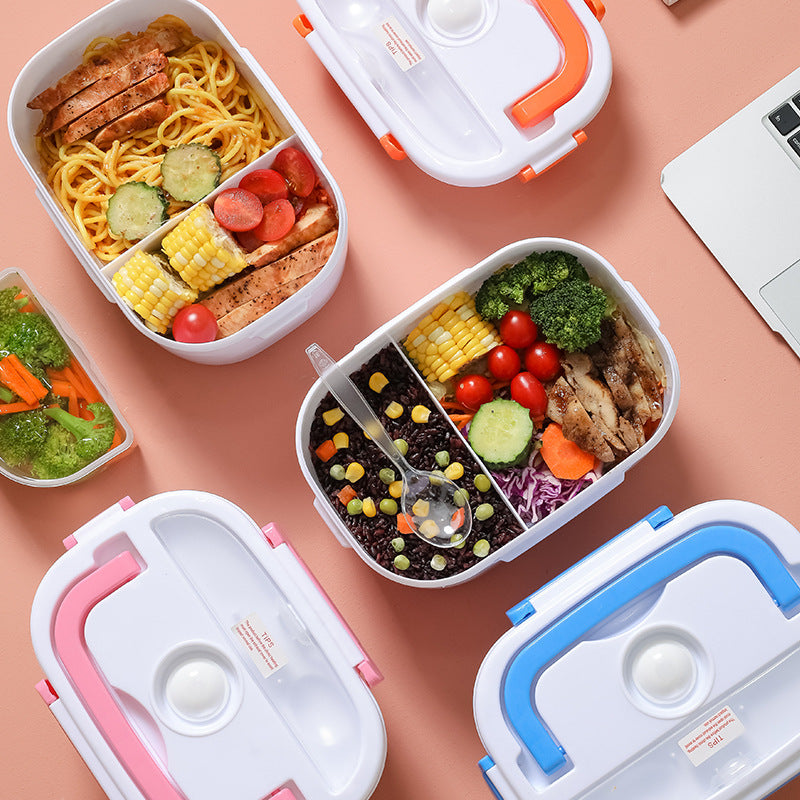 Caserola electrica pentru incalzire mancare, Lunchbox