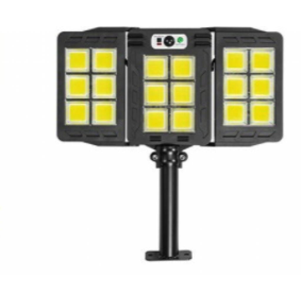 Lampa Solara Stradala Tripla 200W COB – Autonoma, IP65, Senzor Miscare