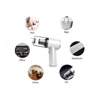 Mini aspirator portabil 2 in 1 fara fir cu incarcare prin USB - imagine 5