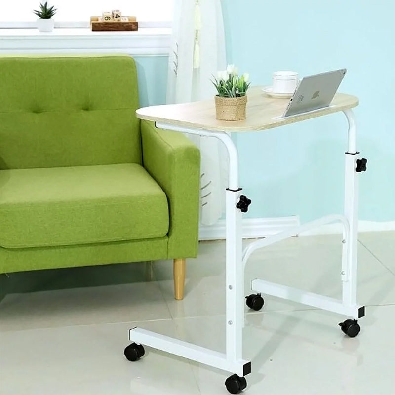 Mini birou portabil Side Table, 60 x 40 cm, inaltime reglabila pana la 84 cm