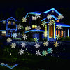 Proiector Laser Snow Flower, imita fulgii de zapada, RGB