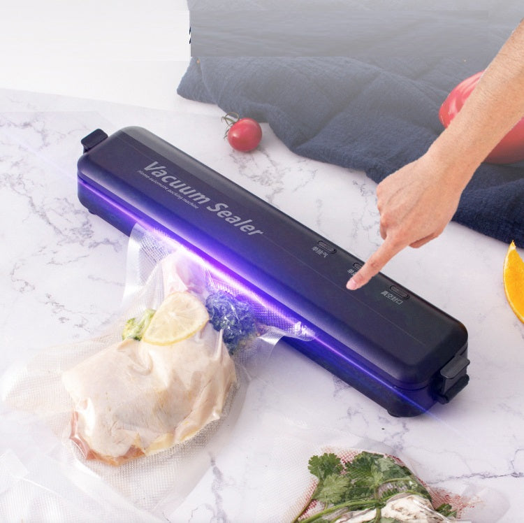 Aparat de sigilat si vidat Vacuum Sealer, cu lampa UV, 10 pungi incluse, 30cm