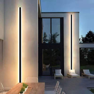 Set 2 lampi de perete pentru exterior LED Bar 150cm IP65, lumina calda, 45W, 3500 lumeni