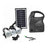 Kit camping panou solar GDLITE GD-7, 3 becuri, lanterna inclusa + usb incarcare