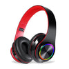 Casti Wireless pliabile B39, Bluetooth, Over-Ear, cu Microfon, Suport Card, lumini RGB