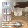 Lampa de masa wireless din cristal acrilic cu touch si incarcare prin usb