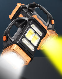 Lanterna solara led, 4 moduri de iluminare - imagine 5