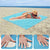 Prosop de plaja 150 x 200 cm, PVC. Nu retine nisipul.
