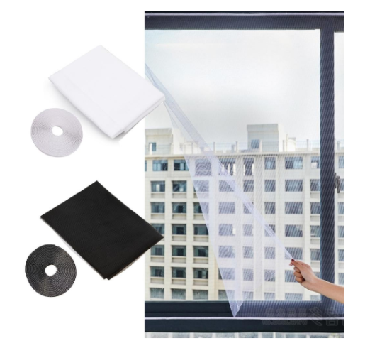 Set 5 plase impotriva insectelor, pentru fereastra, cu autoadeziv