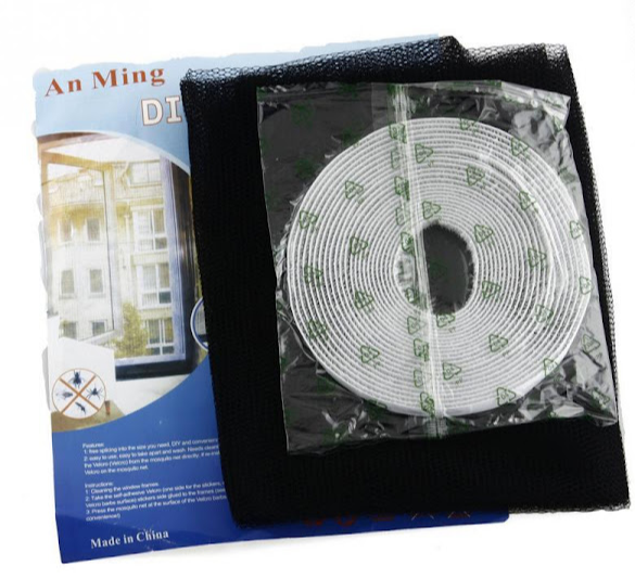 Set 5 plase impotriva insectelor, pentru fereastra, cu autoadeziv