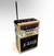 Radio portabil cu acumulator, lanterna si USB