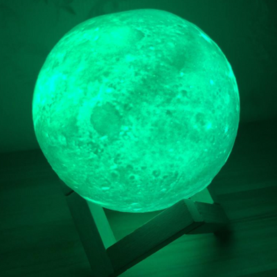 Lampa de veghe, 3D Moon Lamp Galaxy, telecomanda