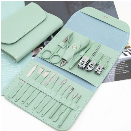 Trusa manichiura/pedichiura profesionala 12 piese