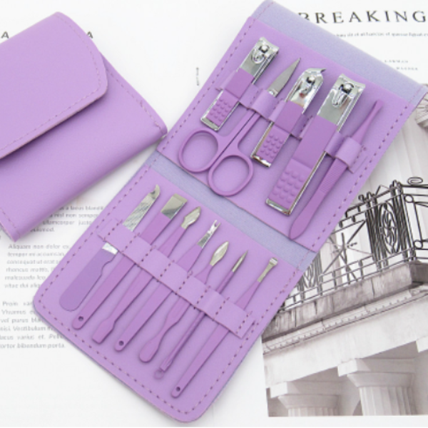 Trusa manichiura/pedichiura profesionala 12 piese