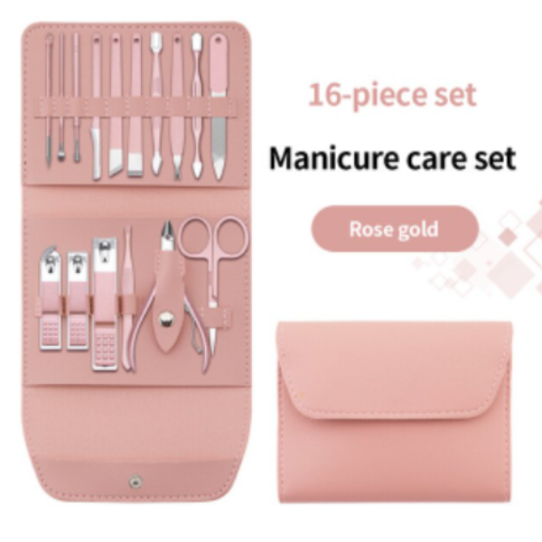 Trusa manichiura/pedichiura profesionala 12 piese