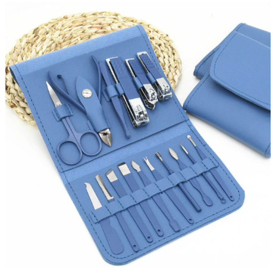 Trusa manichiura/pedichiura profesionala 12 piese