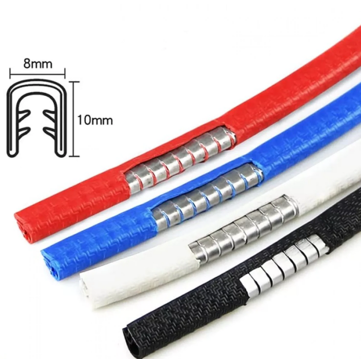 Banda (cheder) de protectie auto pentru usi, 5 m