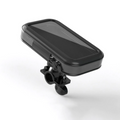 Suport telefon pentru bicicleta si motocicleta, impermeabil, rotatie 360° rezistent la ploaie