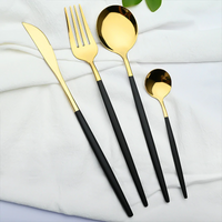 Set tacamuri 24 piese stil portughez, otel inoxidabil - imagine 11