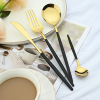 Set tacamuri 24 piese stil portughez, otel inoxidabil - imagine 12