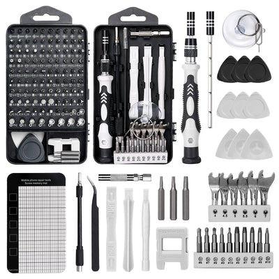 Set surubelnita cu 138 piese, biti otel, maner ergonomic