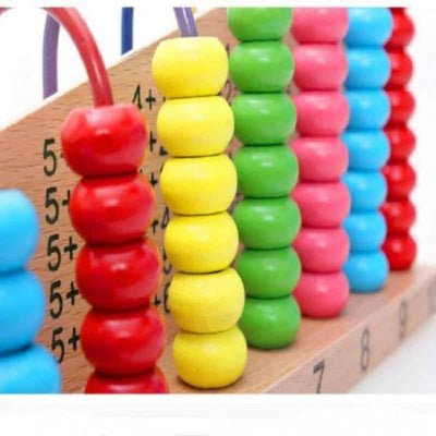 Numaratoare cu 10 coloane - Abac din lemn
